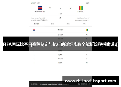 FIFA国际比赛日赛程制定与执行的详细步骤全解析流程指南说明